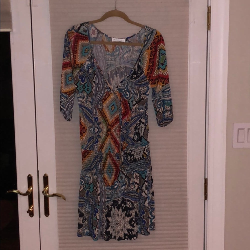 Multi color mini dress